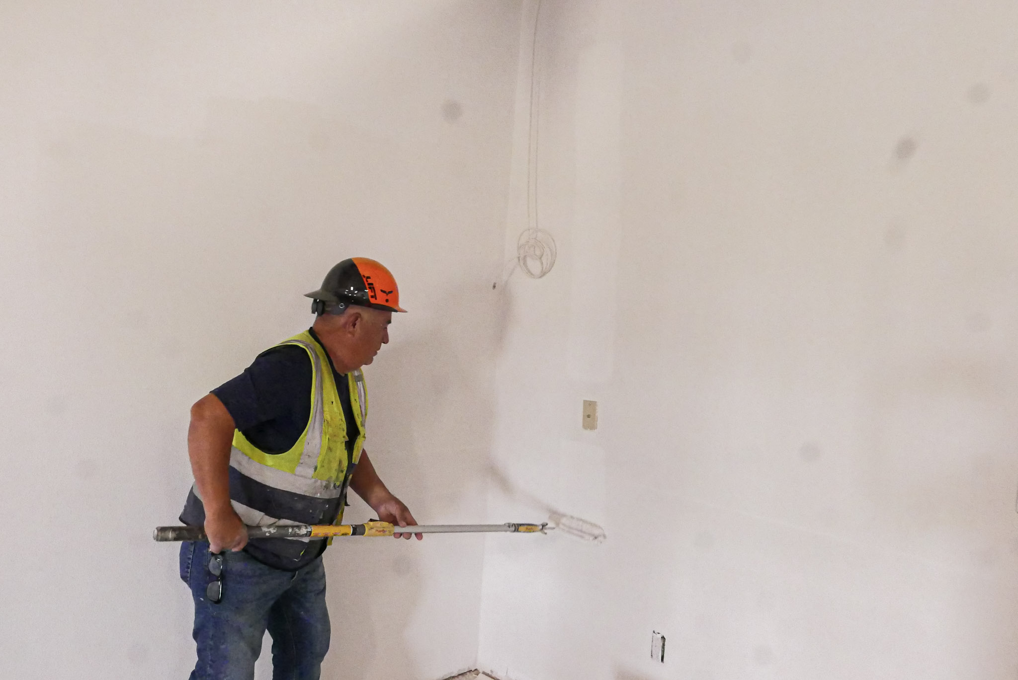 Commercial painting work
