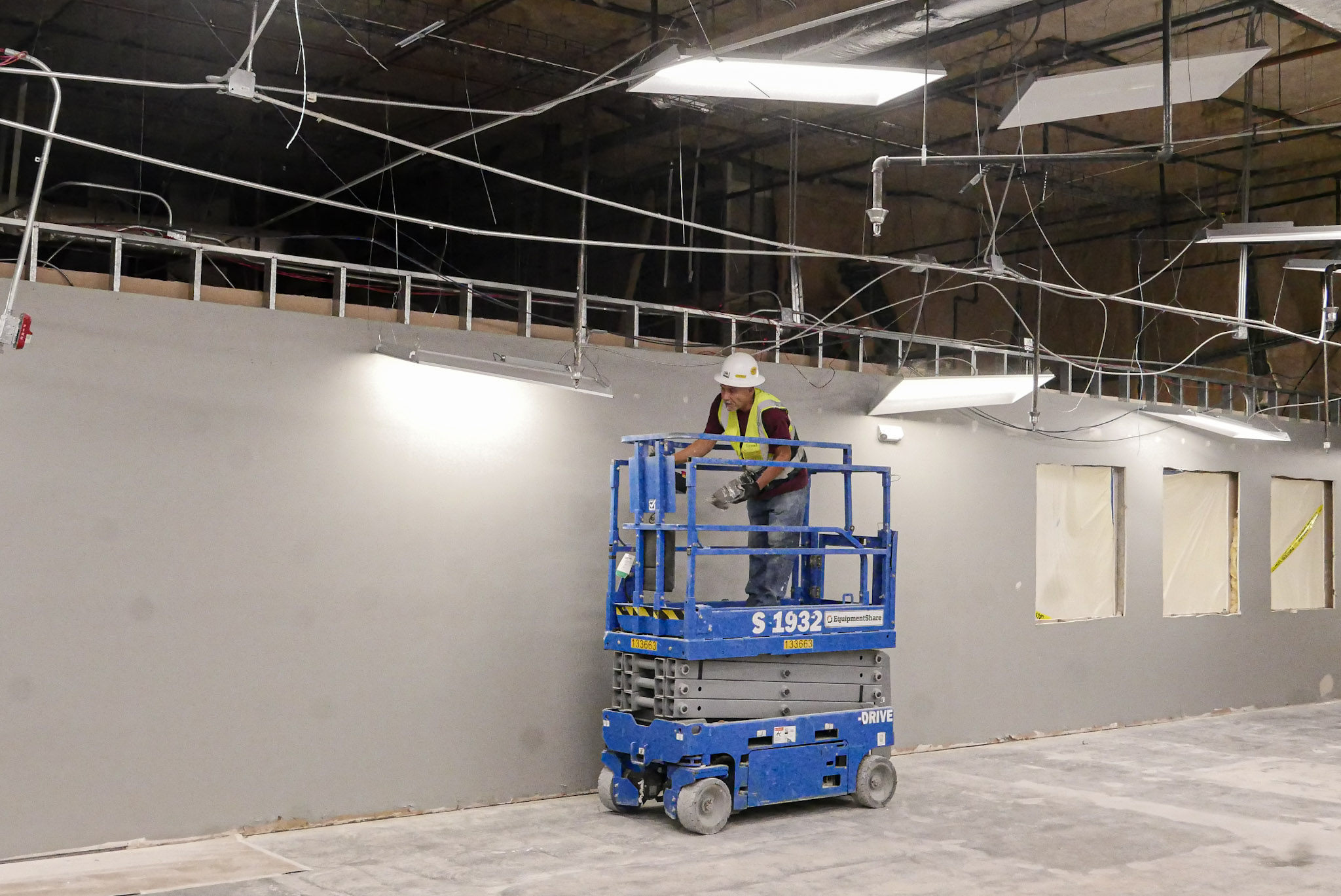 Soffits bulkheads and specialty framing work