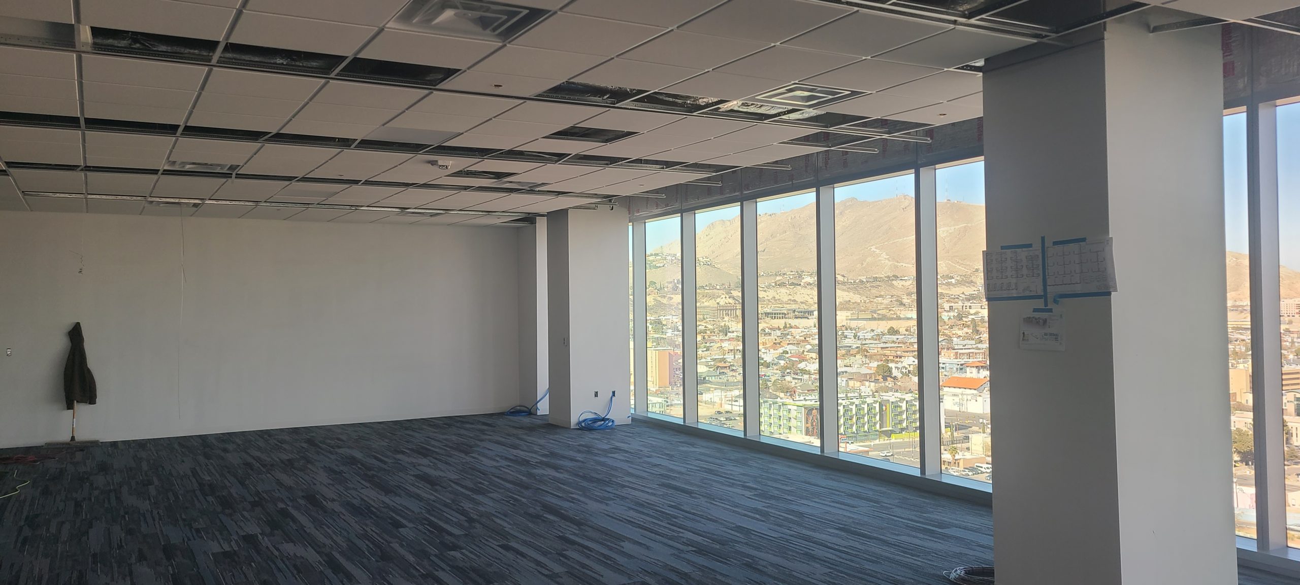 Wall and ceiling coordination project