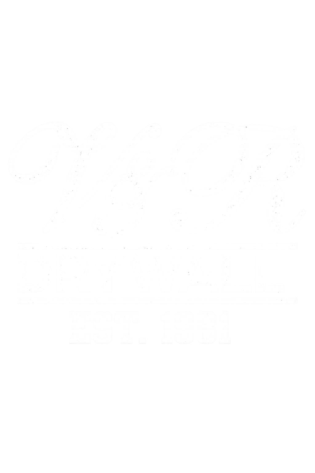 V and R Drywall mark