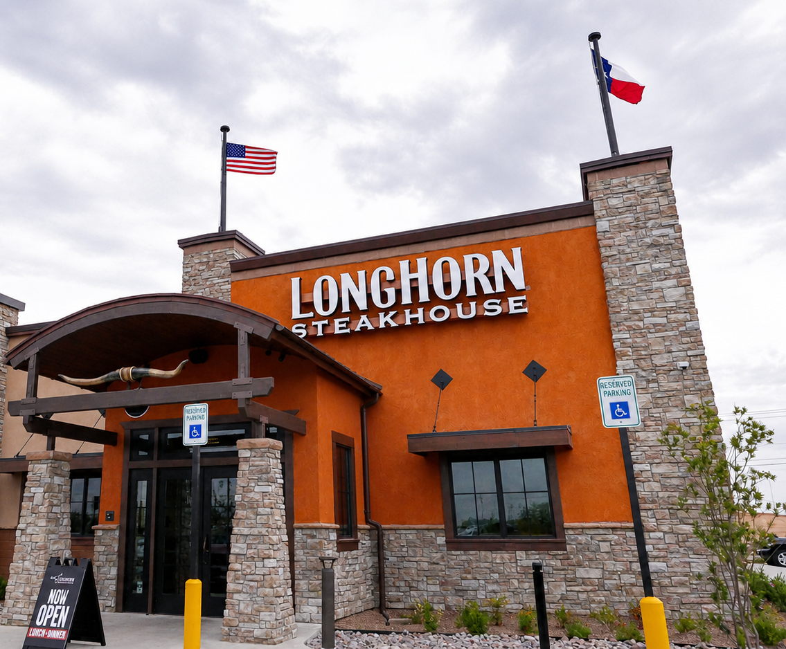 LongHorn Steakhouse commercial project