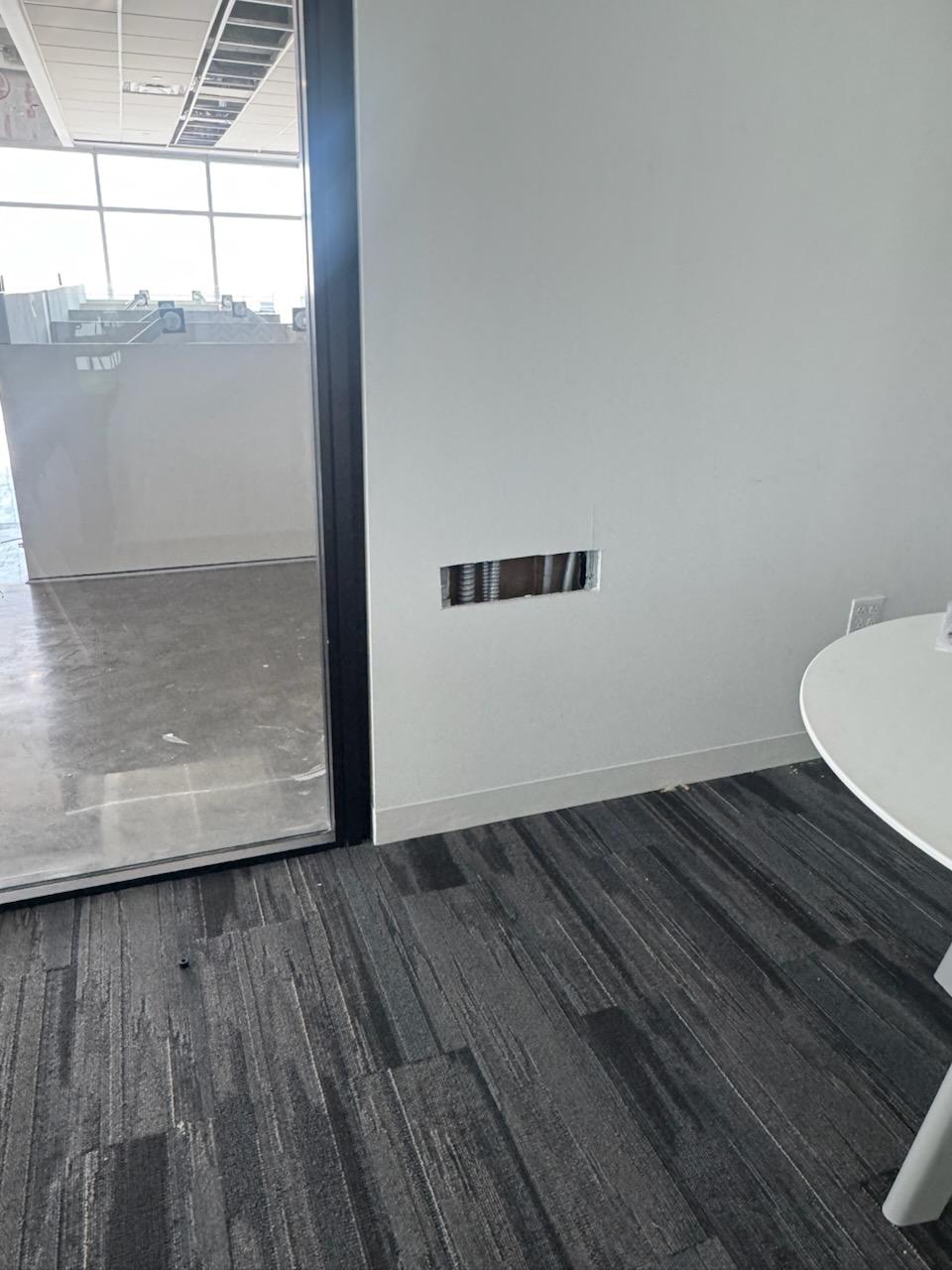 Commercial surface preparation project
